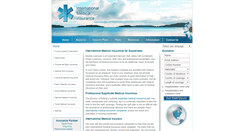 Desktop Screenshot of international-medical-insurance.com